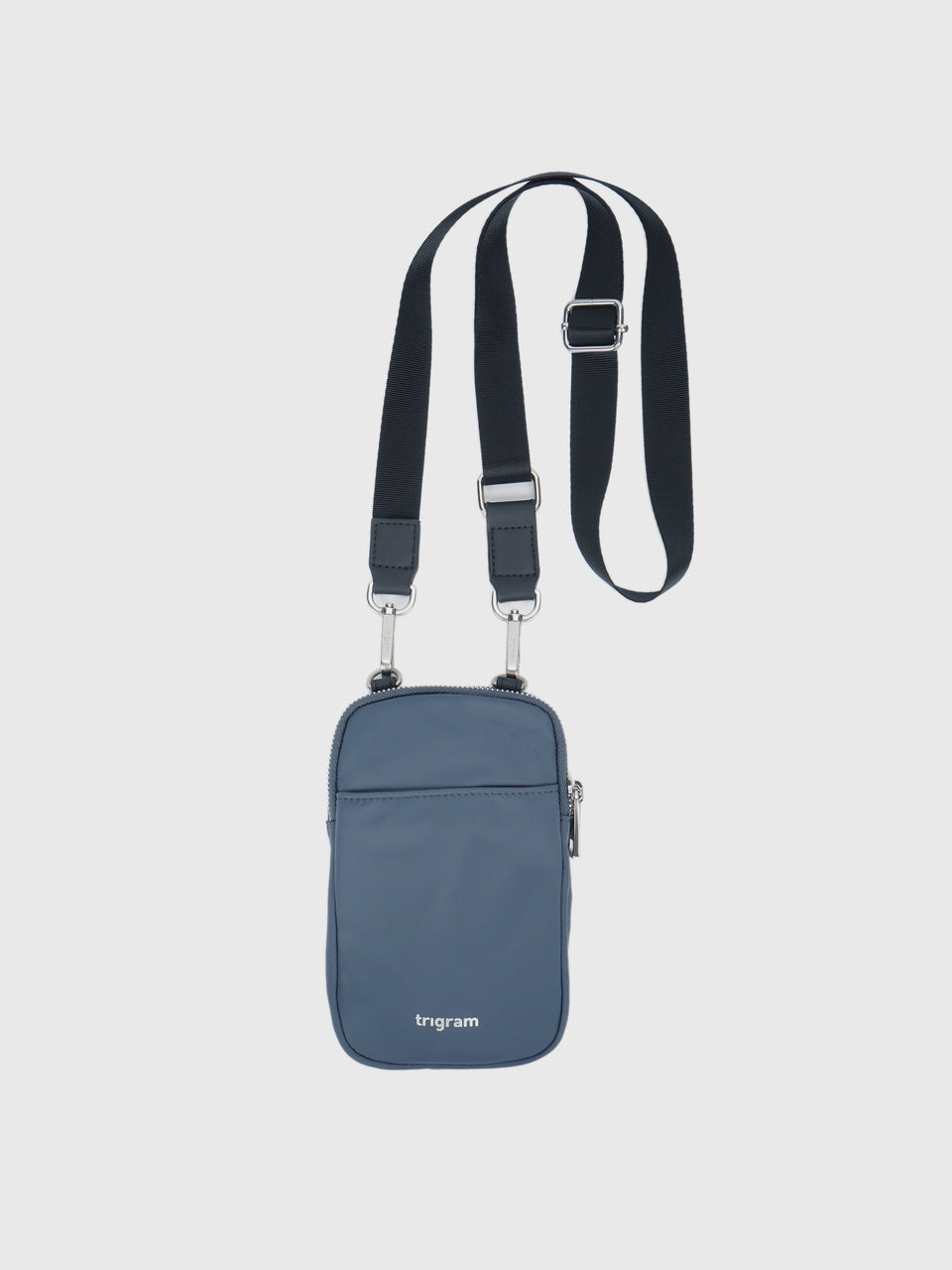 Double-Phone Bag - Charcoal Black