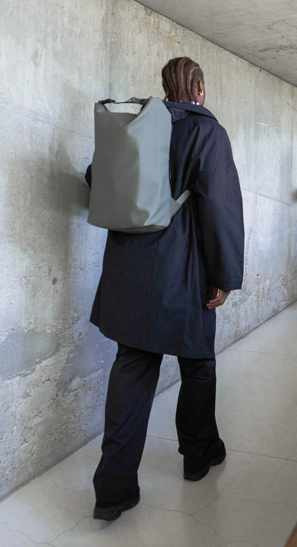 Sac à dos pour les trajets domicile-travail - Vert fer