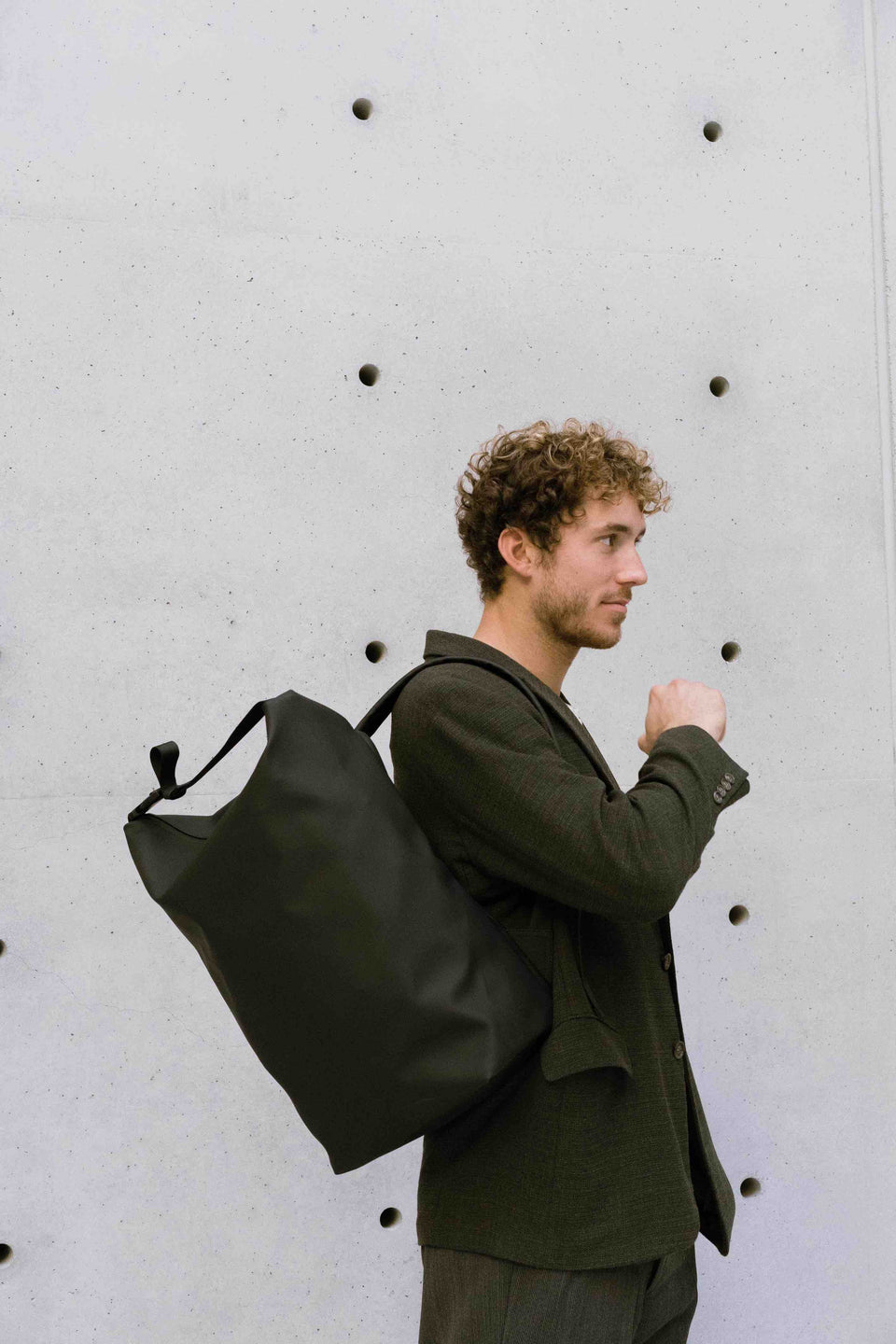 Sac à dos de ville - Noir asphalte