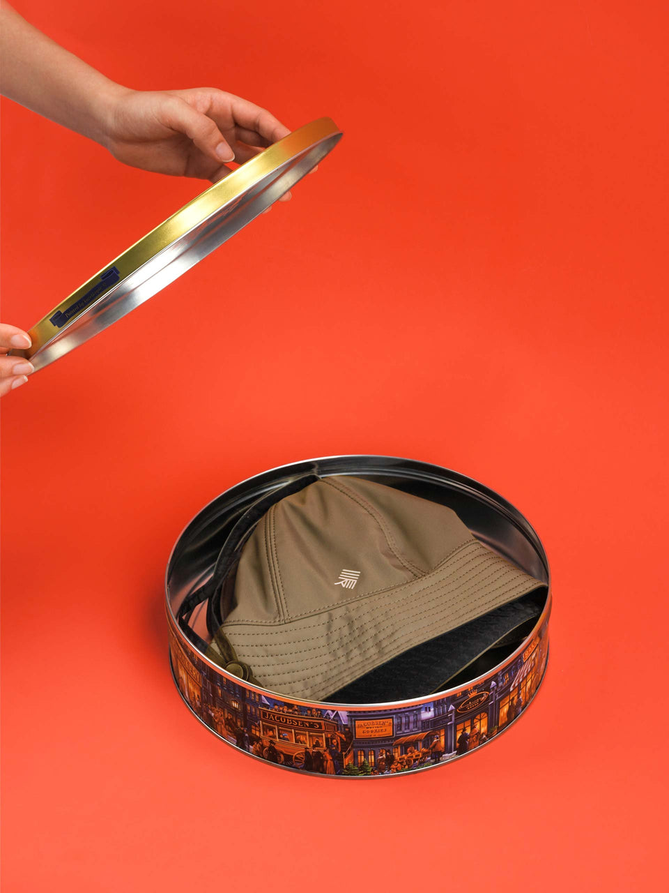 Bob réversible - Argile verte / Noir