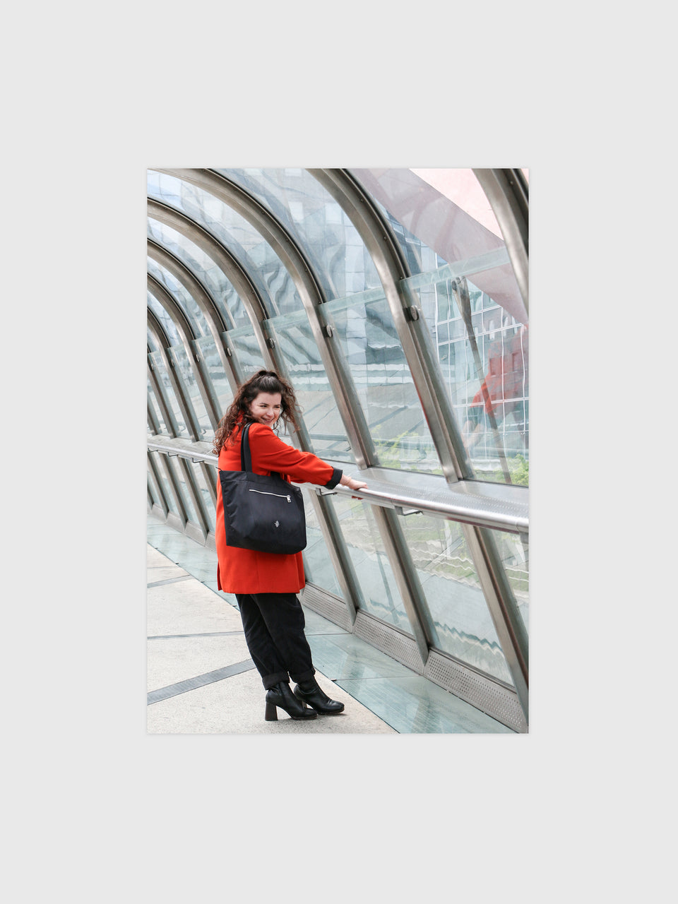 Carry-All Tote Bag - Noir Anthracite