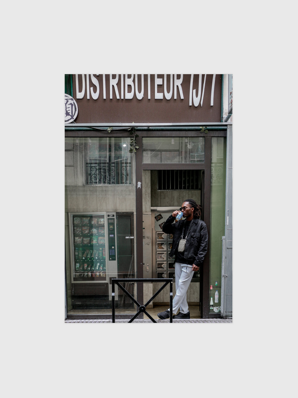 Double-Phone Bag - Vert Argile