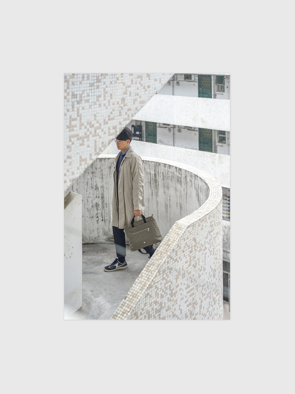 Office Bag - Vert Argile