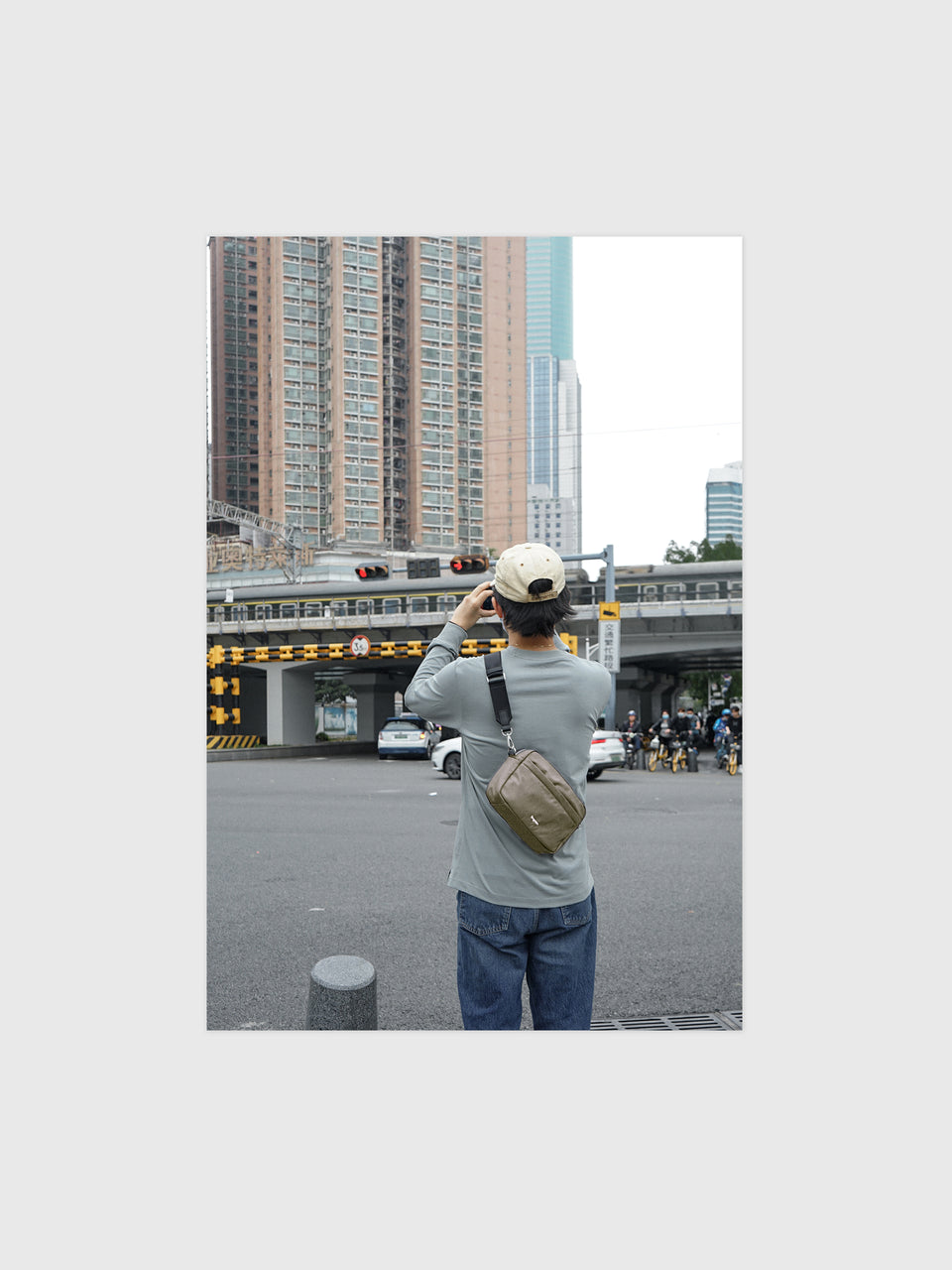 Camera Bag - Vert Argile