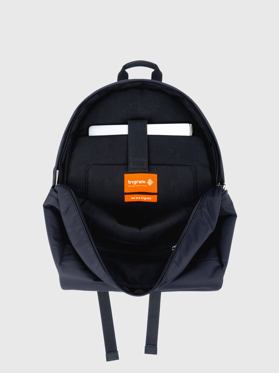 City Round Backpack - Noir Anthracite