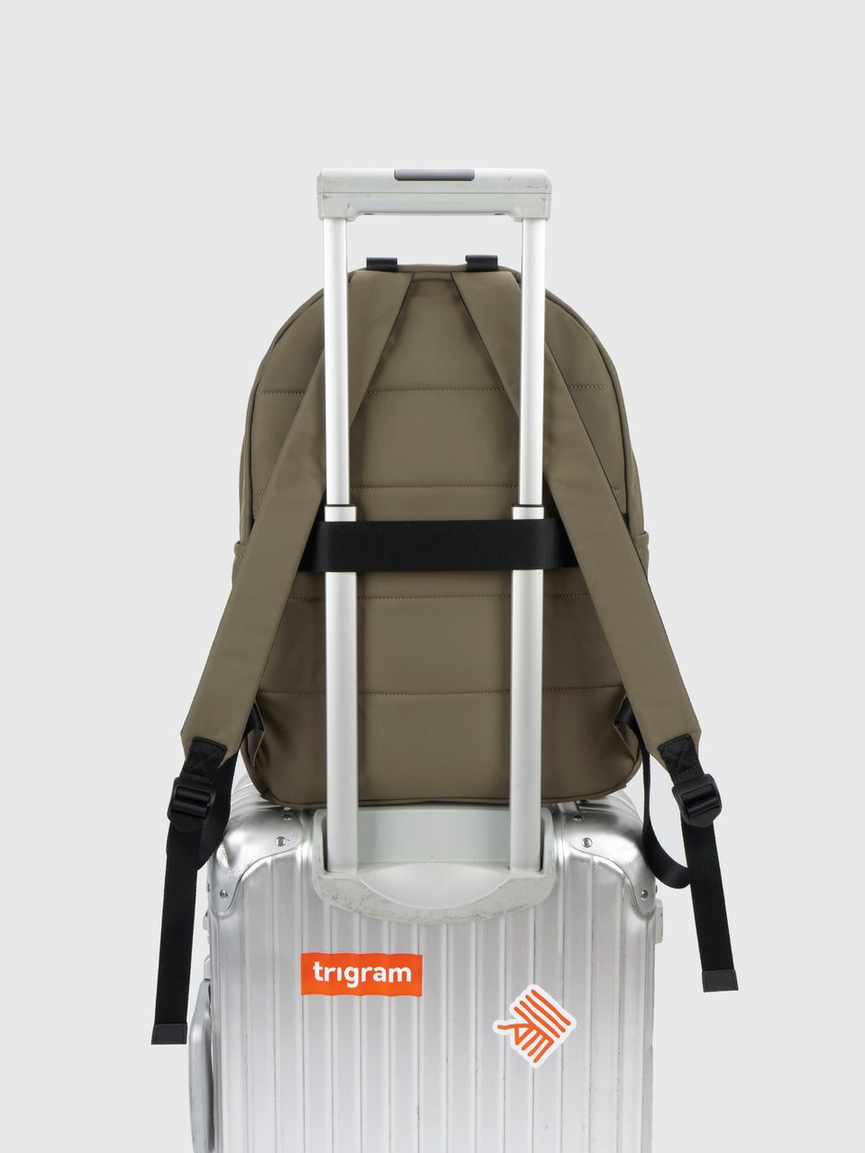 City Round Backpack - Vert Argile