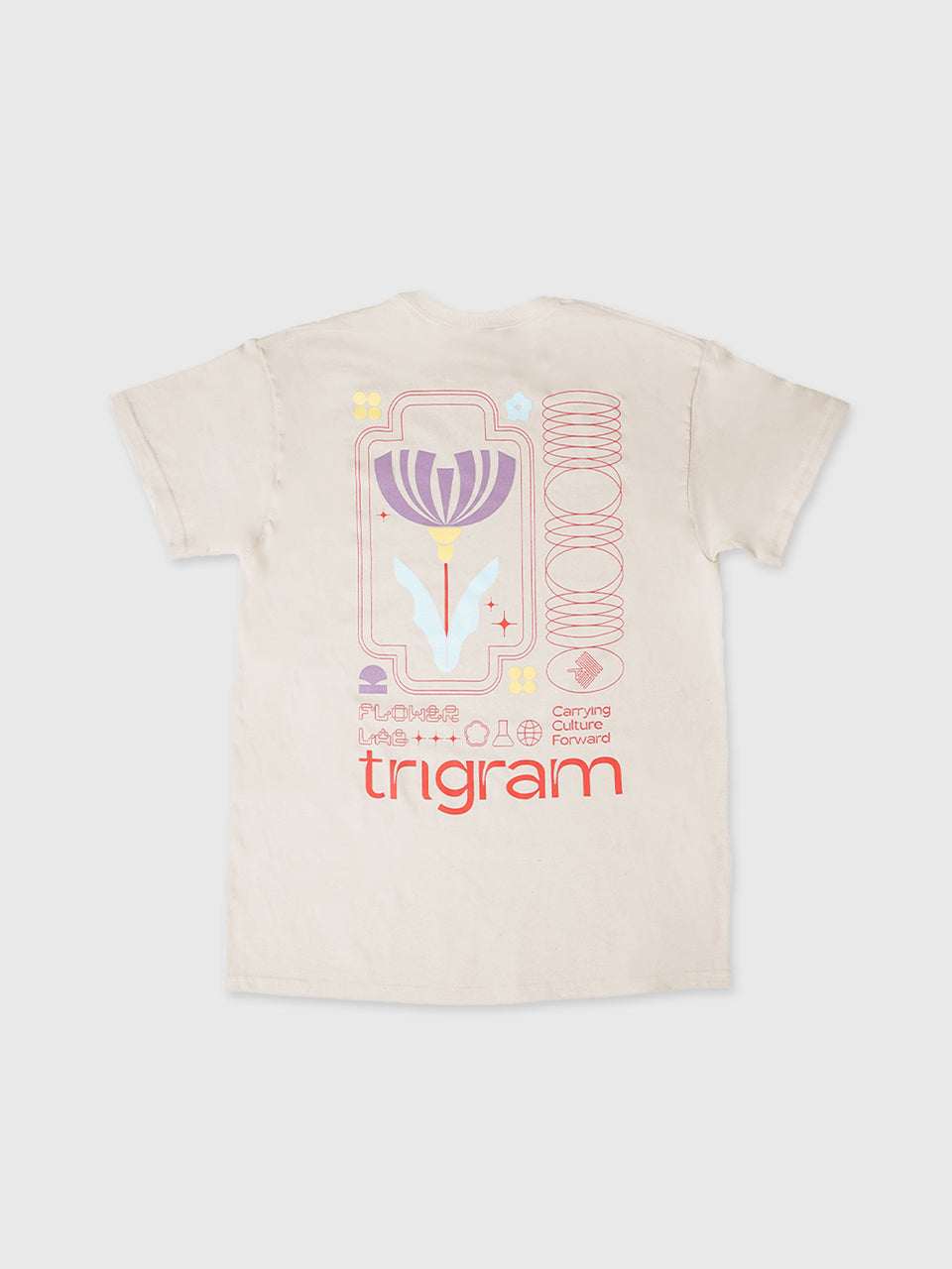 T-shirt Flower Lab - Crème